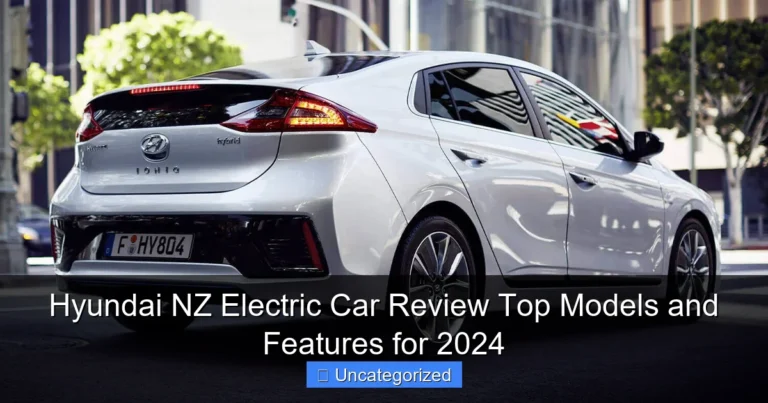 Hyundai NZ Electric Car Review Top Models and Features for 2024