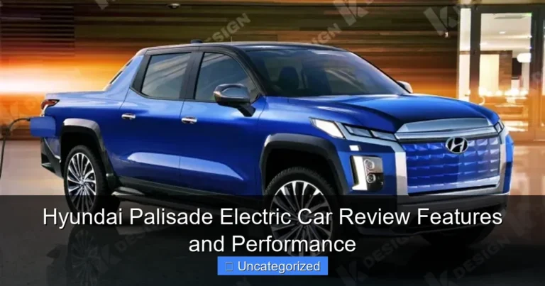 Hyundai Palisade Electric Car Review Features and Performance