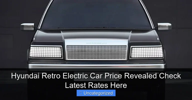Hyundai Retro Electric Car Price Revealed Check Latest Rates Here