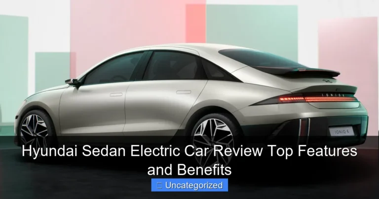 Hyundai Sedan Electric Car Review Top Features and Benefits