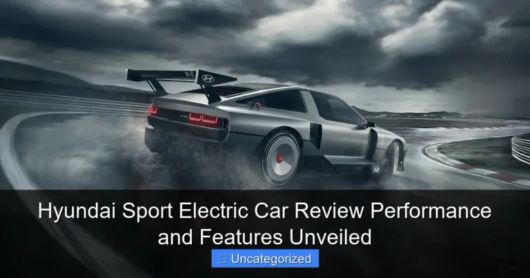 Hyundai Sport Electric Car Review Performance and Features Unveiled