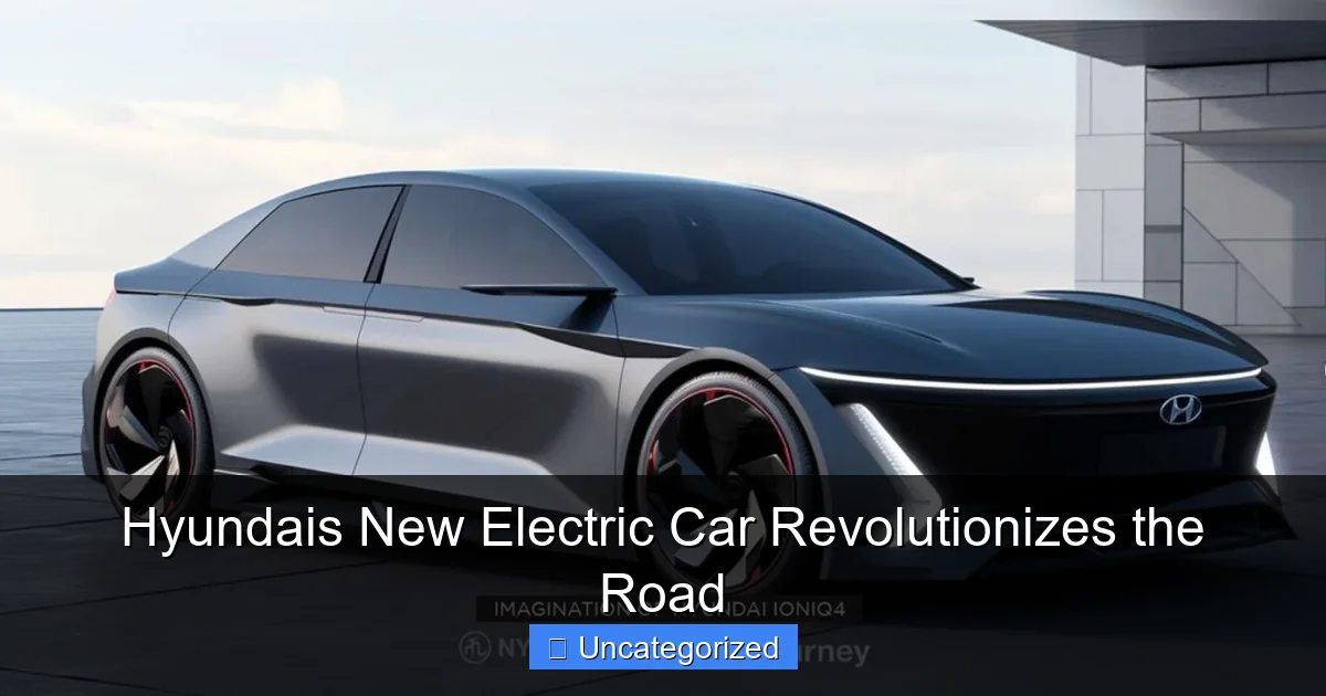 Hyundais New Electric Car Revolutionizes the Road