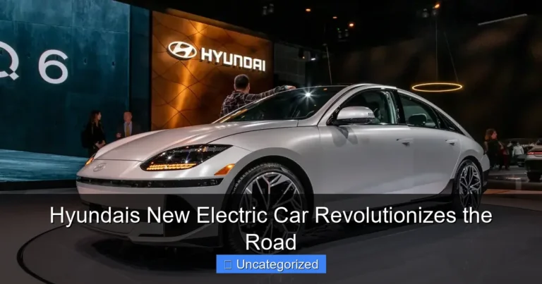 Hyundais New Electric Car Revolutionizes the Road