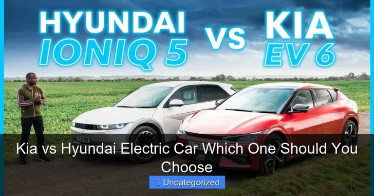 Kia vs Hyundai Electric Car Which One Should You Choose