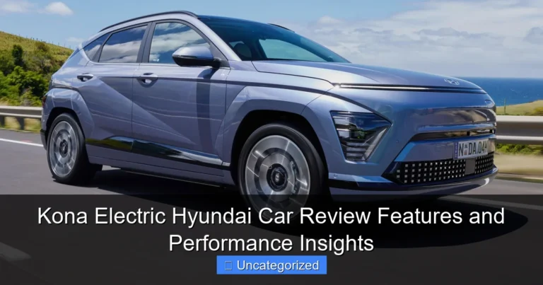 Kona Electric Hyundai Car Review Features and Performance Insights