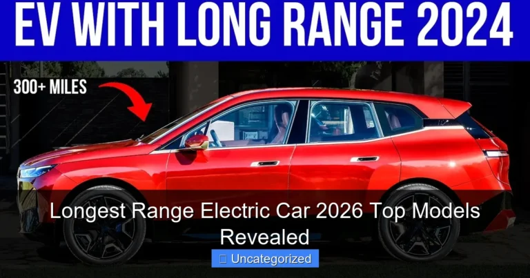 Longest Range Electric Car 2026 Top Models Revealed
