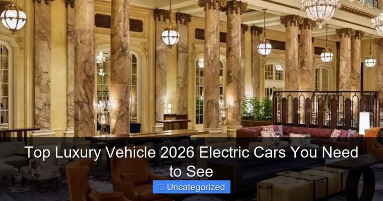 Top Luxury Vehicle 2026 Electric Cars You Need to See