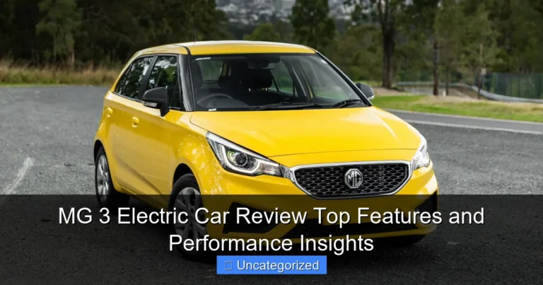 MG 3 Electric Car Review Top Features and Performance Insights