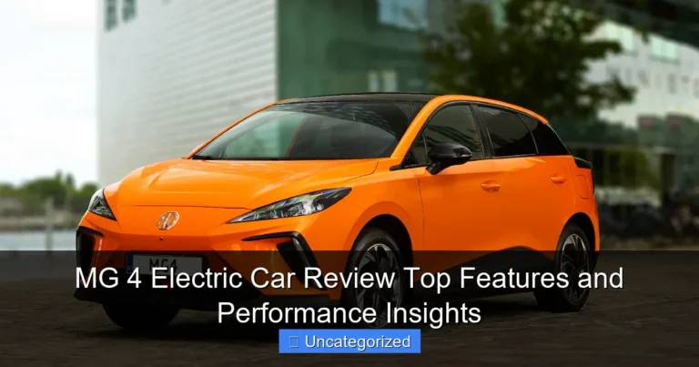 MG 4 Electric Car Review Top Features and Performance Insights
