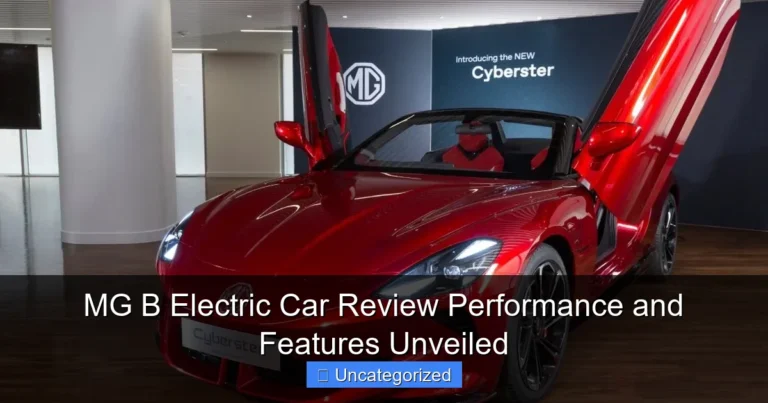 MG B Electric Car Review Performance and Features Unveiled