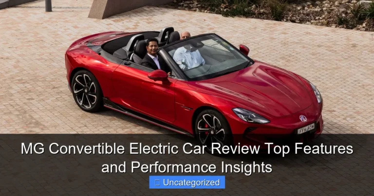 MG Convertible Electric Car Review Top Features and Performance Insights
