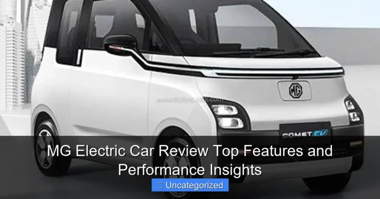 MG Electric Car Review Top Features and Performance Insights