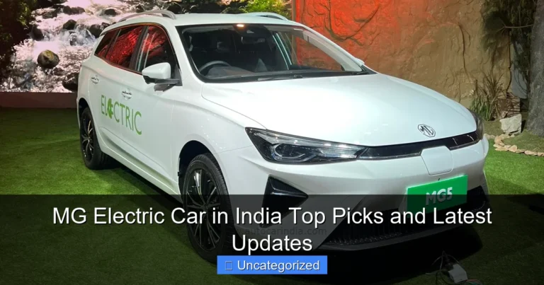 MG Electric Car in India Top Picks and Latest Updates