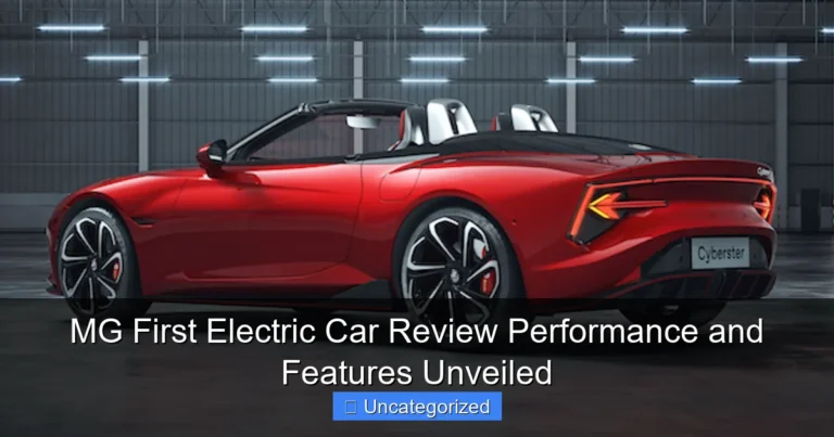 MG First Electric Car Review Performance and Features Unveiled