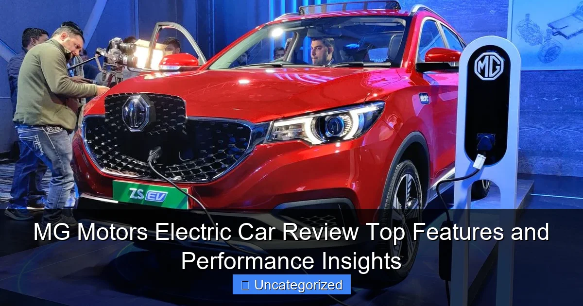 MG Motors Electric Car Review Top Features and Performance Insights