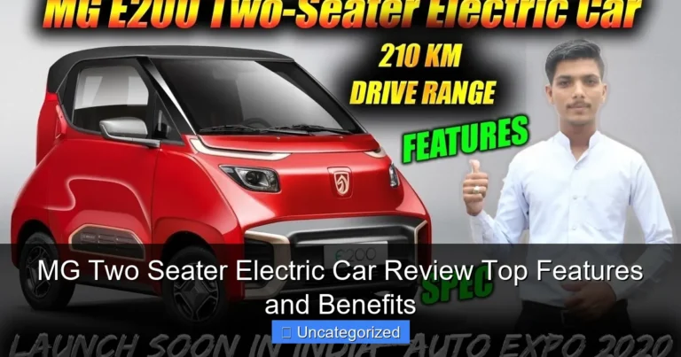 MG Two Seater Electric Car Review Top Features and Benefits