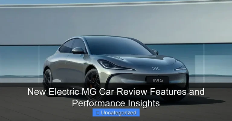 New Electric MG Car Review Features and Performance Insights