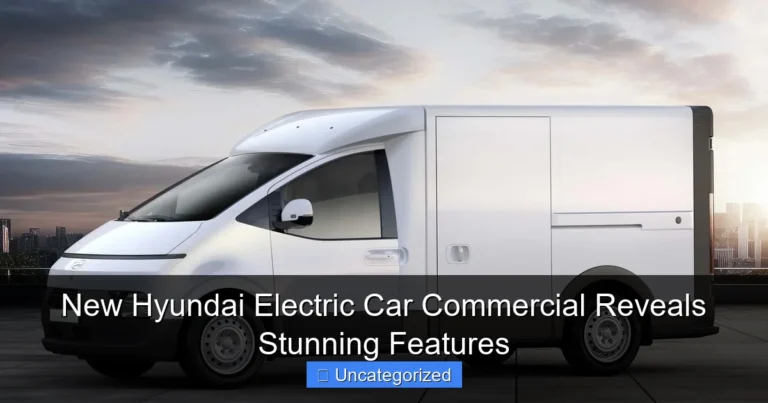 New Hyundai Electric Car Commercial Reveals Stunning Features