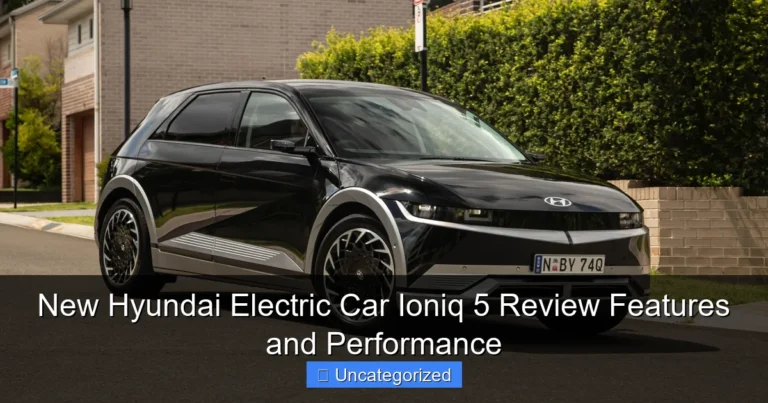 New Hyundai Electric Car Ioniq 5 Review Features and Performance