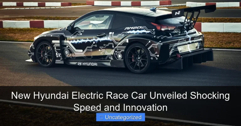 New Hyundai Electric Race Car Unveiled Shocking Speed and Innovation