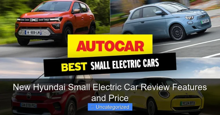 New Hyundai Small Electric Car Review Features and Price