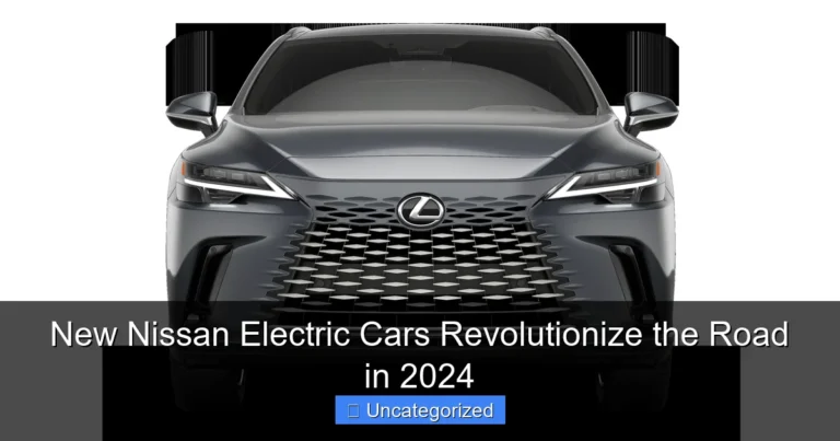 New Nissan Electric Cars Revolutionize the Road in 2024
