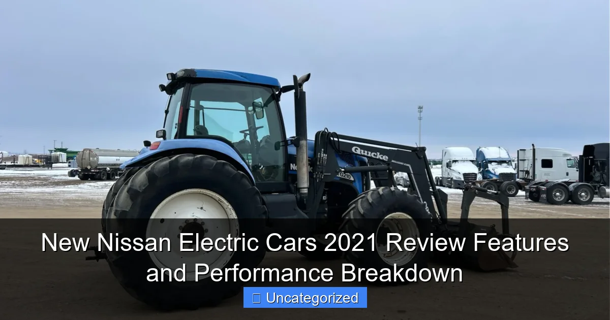 New Nissan Electric Cars 2021 Review Features and Performance Breakdown