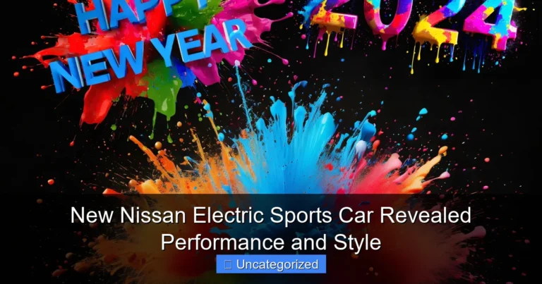 New Nissan Electric Sports Car Revealed Performance and Style