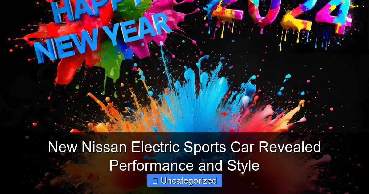 New Nissan Electric Sports Car Revealed Performance and Style