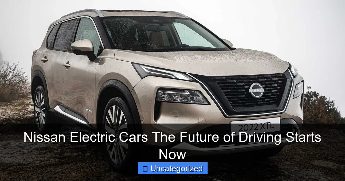 Nissan Electric Cars The Future of Driving Starts Now