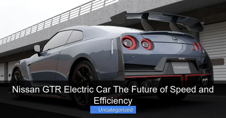Nissan GTR Electric Car The Future of Speed and Efficiency
