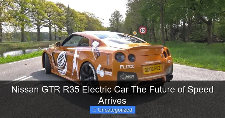 Nissan GTR R35 Electric Car The Future of Speed Arrives
