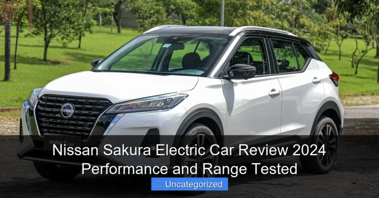 Nissan Sakura Electric Car Review 2024 Performance and Range Tested