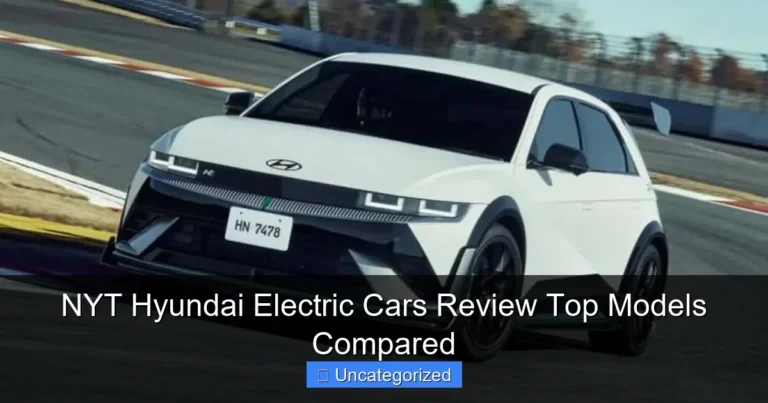 NYT Hyundai Electric Cars Review Top Models Compared