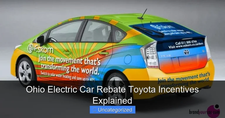 Ohio Electric Car Rebate Toyota Incentives Explained
