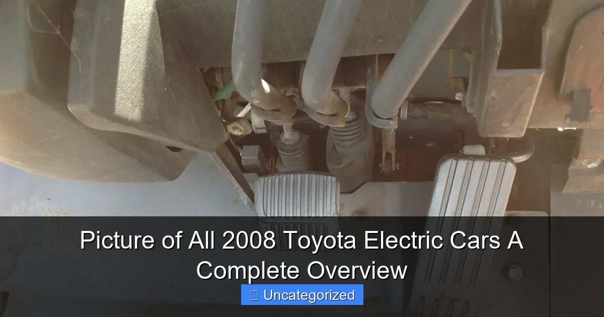 Picture of All 2008 Toyota Electric Cars A Complete Overview