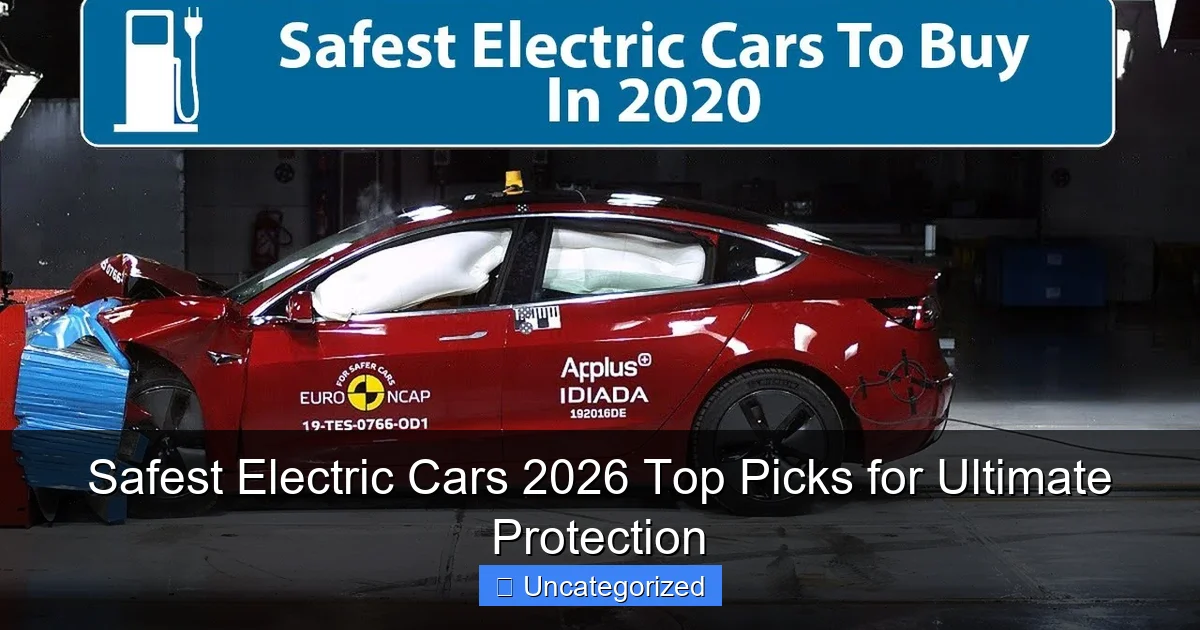 Safest Electric Cars 2026 Top Picks for Ultimate Protection
