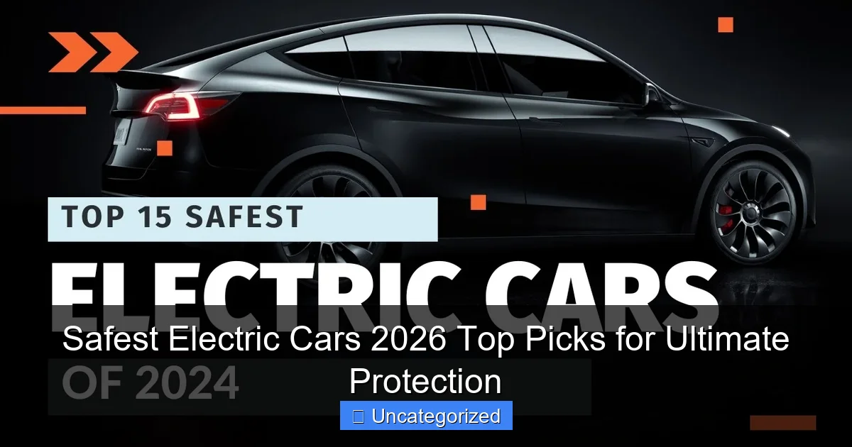 Safest Electric Cars 2026 Top Picks for Ultimate Protection