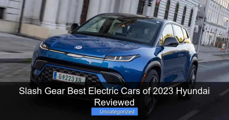 Slash Gear Best Electric Cars of 2023 Hyundai Reviewed