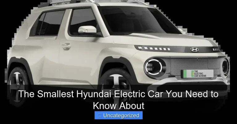 The Smallest Hyundai Electric Car You Need to Know About