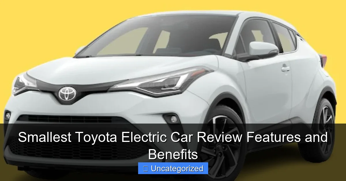 Smallest Toyota Electric Car Review Features and Benefits