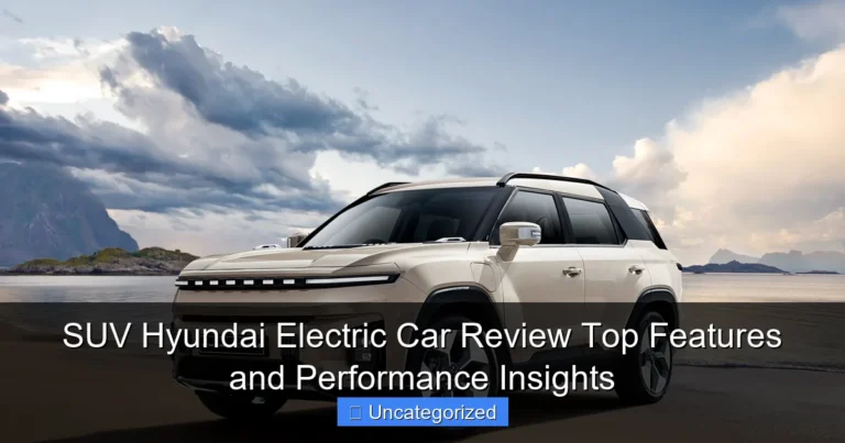 SUV Hyundai Electric Car Review Top Features and Performance Insights