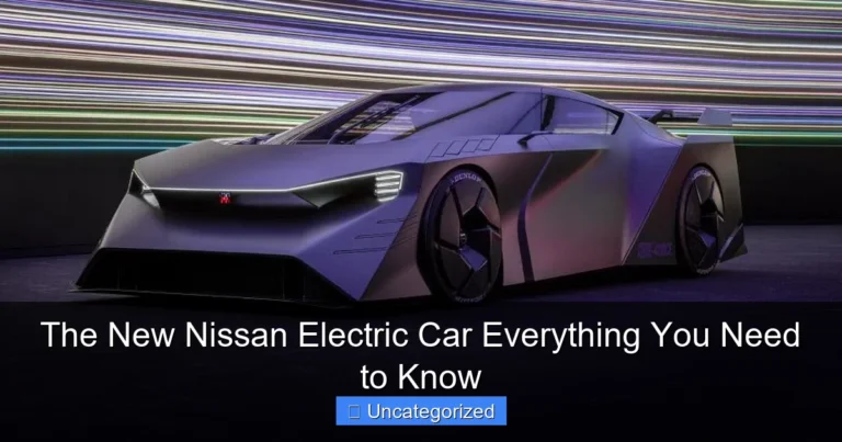 The New Nissan Electric Car Everything You Need to Know
