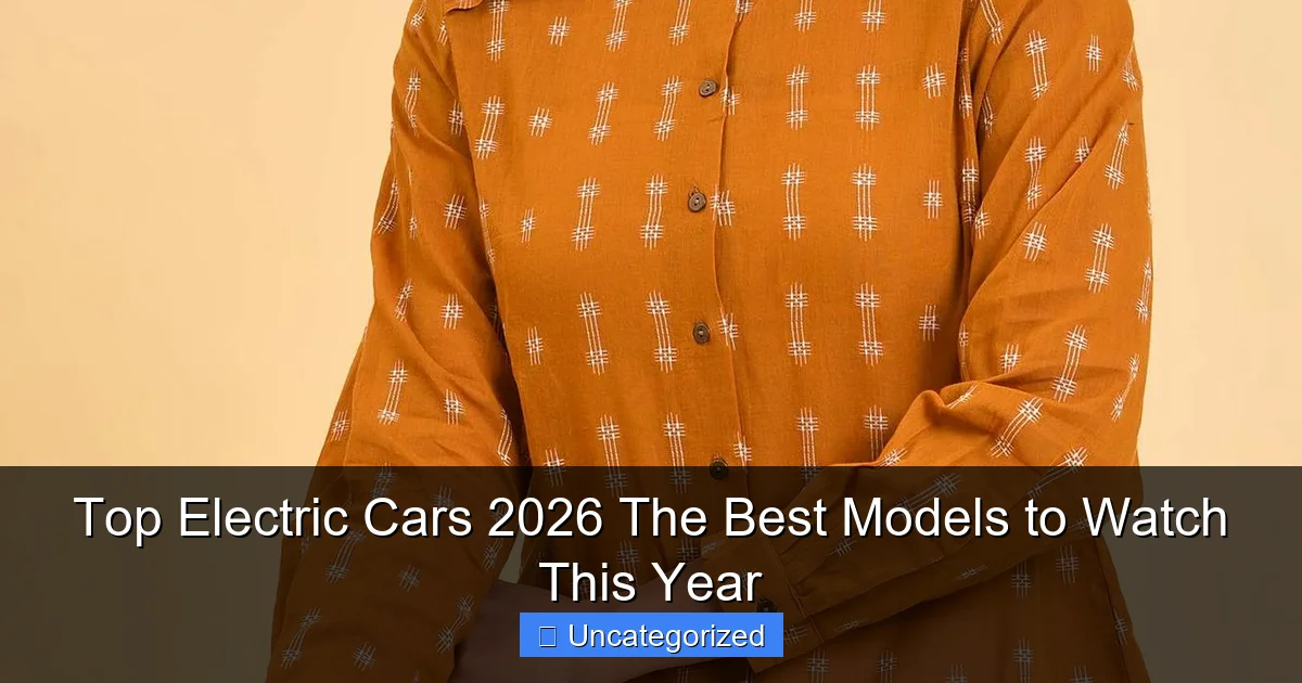 Top Electric Cars 2026 The Best Models to Watch This Year