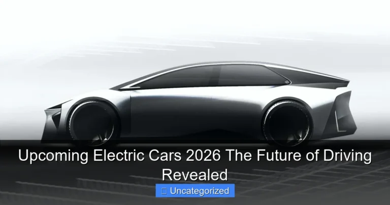 Upcoming Electric Cars 2026 The Future of Driving Revealed