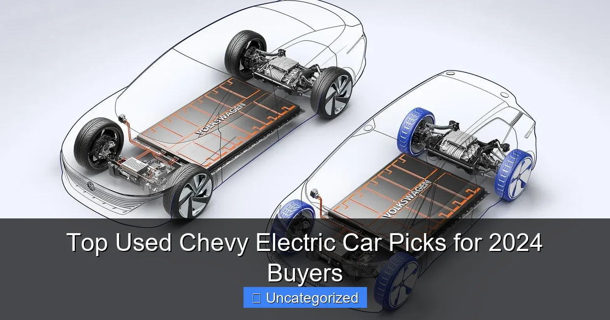 Top Used Chevy Electric Car Picks for 2024 Buyers
