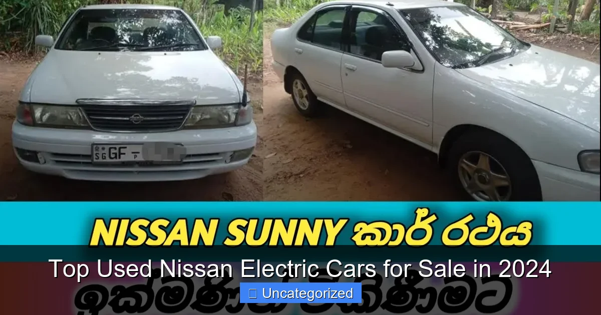 Top Used Nissan Electric Cars for Sale in 2024
