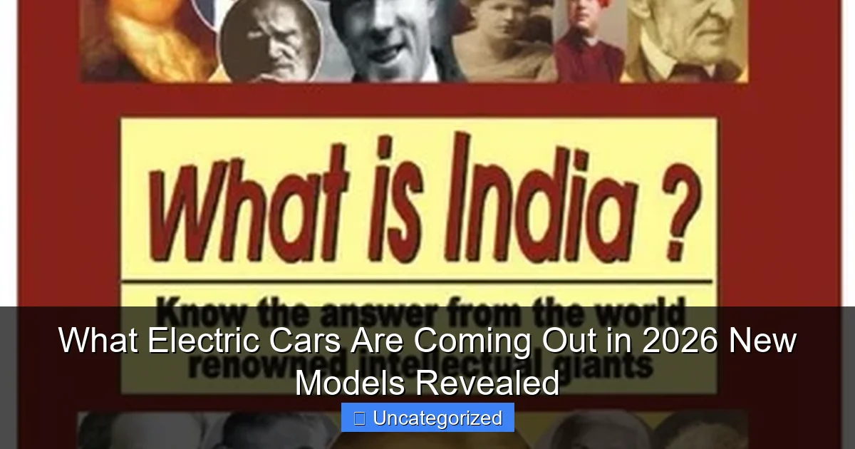 What Electric Cars Are Coming Out in 2026 New Models Revealed