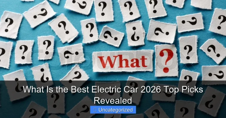 What Is the Best Electric Car 2026 Top Picks Revealed