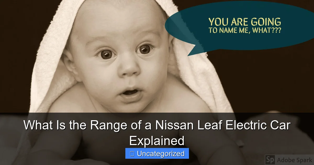 What Is the Range of a Nissan Leaf Electric Car Explained